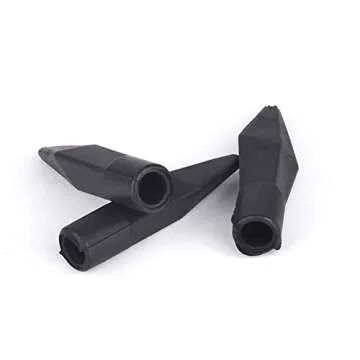 ccHuDE 25 Pcs Soft Rubber Practice Arrowhead Safety Tips for Archery Training