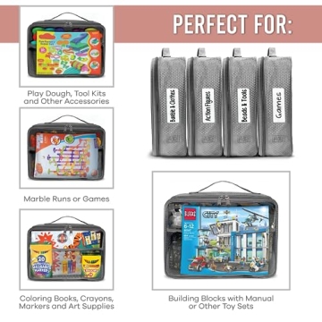 IAMRU Toy Storage Bag - Versatile Organizer for Kids