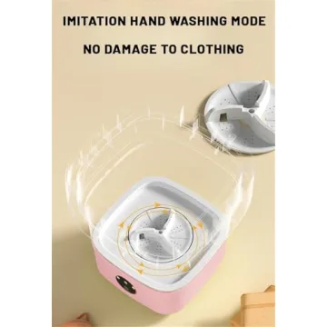 Compact 16L Portable Washing Machine for Easy Travel and Home Use