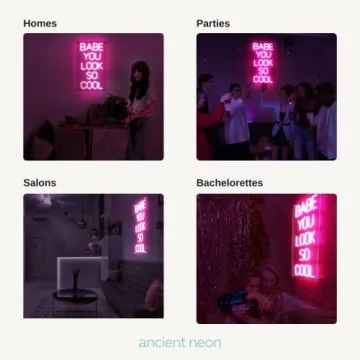 Brighten the Room with Ancient Neon Babe Sign