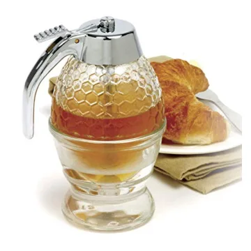 Elegant Norpro Honey/Syrup Dispenser for Mess-Free Serving