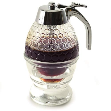 Elegant Norpro Honey/Syrup Dispenser for Mess-Free Serving