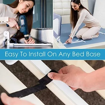 Toddler Bed Safety Rail Guard – Easy Install, Lifetime Warranty