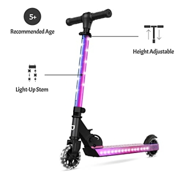 Jetson Jupiter Kick Scooter - LED Lights & Portable Design