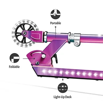 Jetson Jupiter Kick Scooter - LED Lights & Portable Design