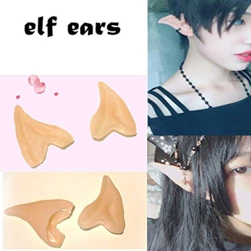 Magical 6 Pair Fairy Pixie Elf Ears for Cosplay