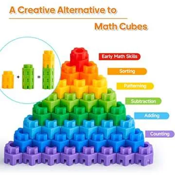 Chichalk 160 Piece Hexagonal STEM Building Blocks Toys