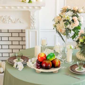 Stylish Threehoney Travertine Fruit Bowl for Home Decor