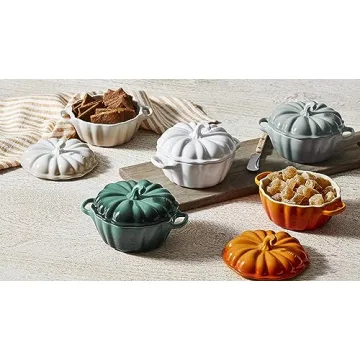 Le Creuset Pumpkin Cocotte for Stylish Kitchen Serving