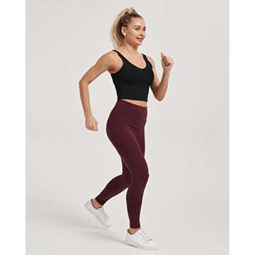 Stelle Longline Sports Bra for Women Wirefree Padded Yoga Bras Tank Tops Fitness Workout Running Top