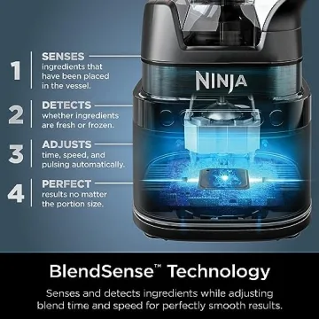 Ninja Total Crushing Blender Pro for Smoothies and More