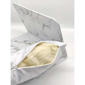 Nail Art Tools & Accessories-Marble Hand Wrist Pillow PU Leather Folding Portable Nail Art Manicure Tool