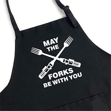 Funny Star Wars Grill Apron for Men - Perfect Cooking Gift