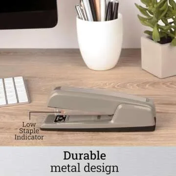 Swingline Stapler, 30 Sheet Capacity, 747 Business Stapler, Jam Free, Metal, Steel Gray (74759)