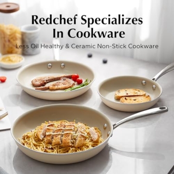 Redchef Non Stick Frying Pans for Healthier Cooking
