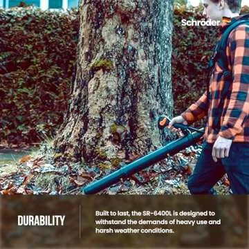 Schröder SR-6400L Backpack Blower - Lightweight Power for Yard Work