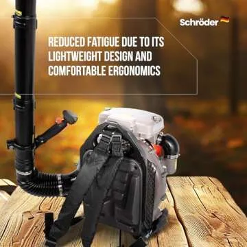 Schröder SR-6400L Backpack Blower - Lightweight Power for Yard Work