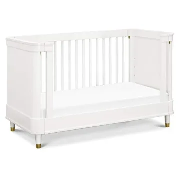 NAMESAKE Tanner Crib 3-in-1 in Warm White - Safe & Modern