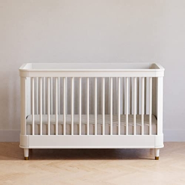NAMESAKE Tanner Crib 3-in-1 in Warm White - Safe & Modern