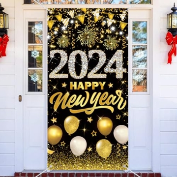 Happy New Year Banner 2024 for Festive Celebrations
