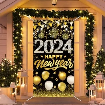 Happy New Year Banner 2024 for Festive Celebrations