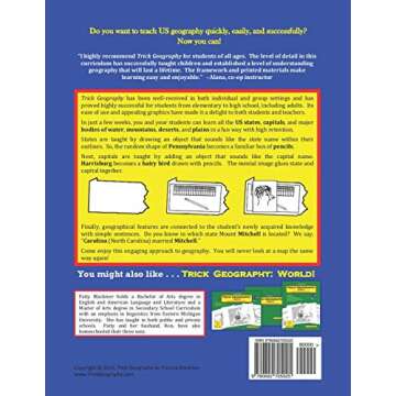 Trick Geography: USA--Teacher Guide: Making things what they're not so you remember what they are!