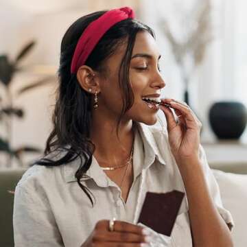 The Good Chocolate - Himalayan Salt Keto Chocolate Bars, Zero Sugar, Lower Net Carb Snack, Lower Calorie, Vegan Chocolate Candy, 6 Bar Value Packs