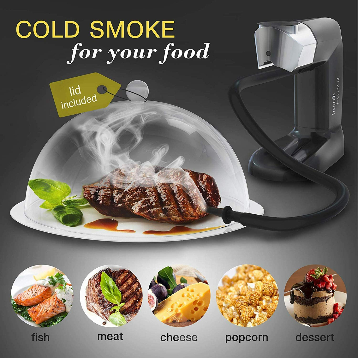 Smoking Gun Wood Smoke Infuser Kit - Elevate Flavor