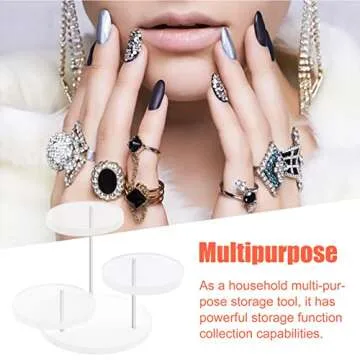 inheming Mini Acrylic Display Riser for Collectibles