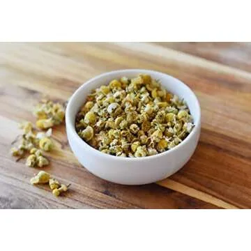 Anthony's Organic Chamomile Flowers, 1 lb, Whole, Loose Leaf, Gluten Free, Non GMO, Non Irradiated