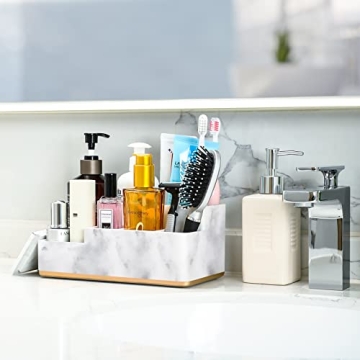 Aimou Bathroom Countertop Organizer – Stylish Toothbrush Holder