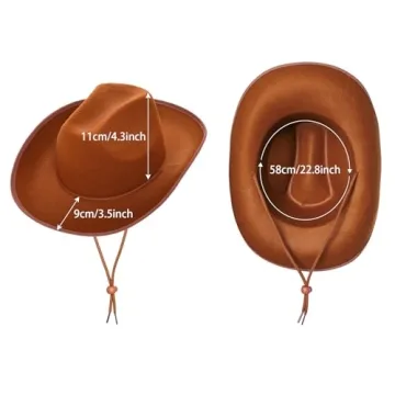 Cowboy Hat for Dress Up Party Accessories
