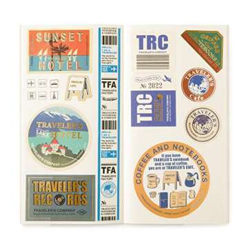 Traveler's Notebook Refill - Sticker Mount Regular Size