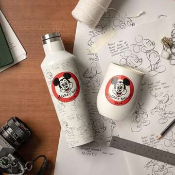 Corkcicle Disney Mickey Mouse Water Bottle 16 oz