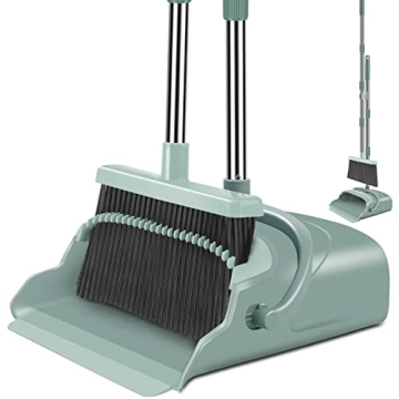 Eco-Friendly Kelamayi Broom and Dustpan Set - Extendable Handle