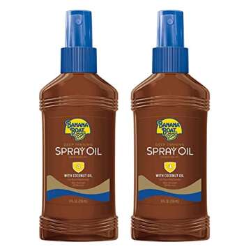 Banana Boat Deep Tanning SPF4 Spray Oil - 8oz Duo
