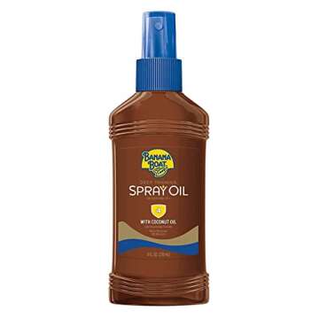 Banana Boat Deep Tanning SPF4 Spray Oil - 8oz Duo