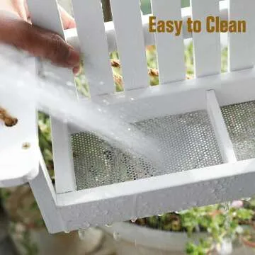 Charming Swing Wild Bird Feeder for Outdoor Spaces