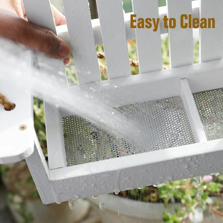 Charming Swing Wild Bird Feeder for Outdoor Spaces