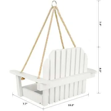 Charming Swing Wild Bird Feeder for Outdoor Spaces