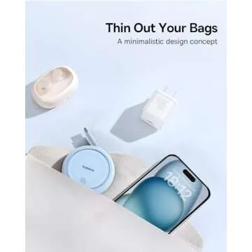 Baseus USB C Cable, Mini 100W Retractable USB C to USB C PD 5A Fast Charging Cable, 4-Stage Length Preset USB Type C Charger Cable for iPhone 15/Pro/Plus/Pro Max, MacBook, iPad Pro, Samsung S23/S22+