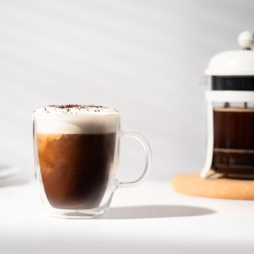 Bodum Double Wall Insulated Glass Mug Set - 10oz