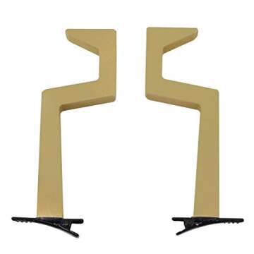 Cfalaicos Short Pink Wigs For Women Synthetic Hair Fancy Dress with 2 Horns