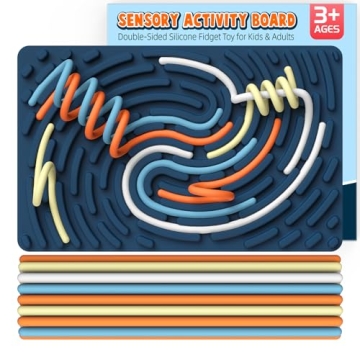 Ednzion Silicone Fidget Toy for Anxiety ADHD Autism Relief