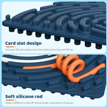 Ednzion Silicone Fidget Toy for Anxiety ADHD Autism Relief