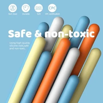 Ednzion Silicone Fidget Toy for Anxiety ADHD Autism Relief