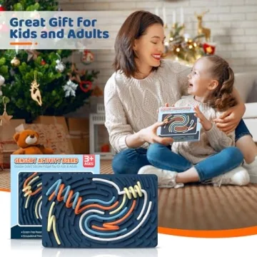 Ednzion Silicone Fidget Toy for Anxiety ADHD Autism Relief