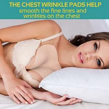 AGOPLEE Chest Wrinkle Pads, Pack of 5 100% Medical Grade Anti-Aging Advanced Skin Firming Tightening & Moisturizing Patches, Décolleté Anti Wrinkle Patches, Overnight Wrinkle Remover Treatment