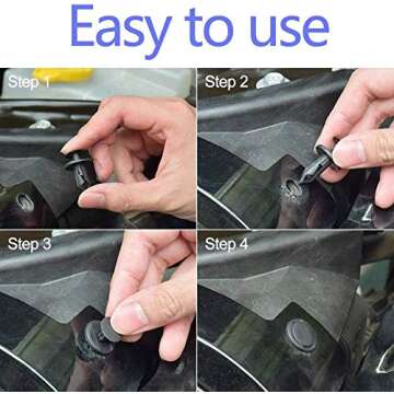 Manelord 447pcs Auto Body Fastener Clip Kit
