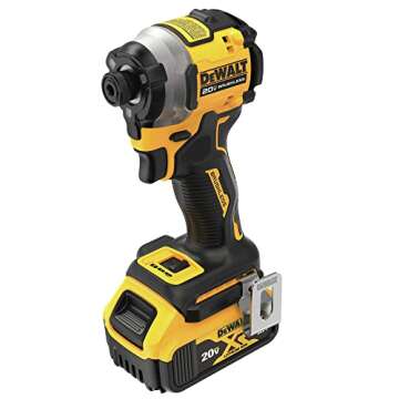 DEWALT ATOMIC 20V MAX 1/4 in. Brushless Cordless Impact Driver Kit with Battery and Charger Included (DCF850P1)